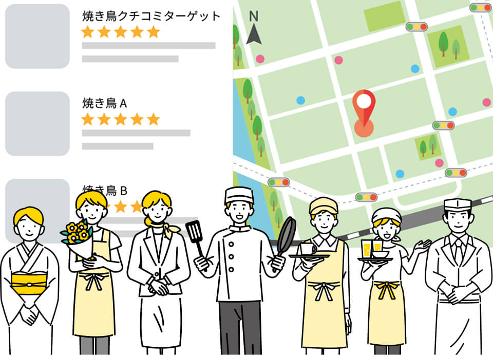 Googleマップでの表示イメージ